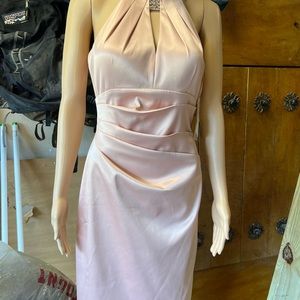 Beautiful pale pink Elija J special occasion dress size 4